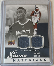 Craig Smith 2009-10 Upper Deck Game Materials #GJ-CS 148/550 (MEM)