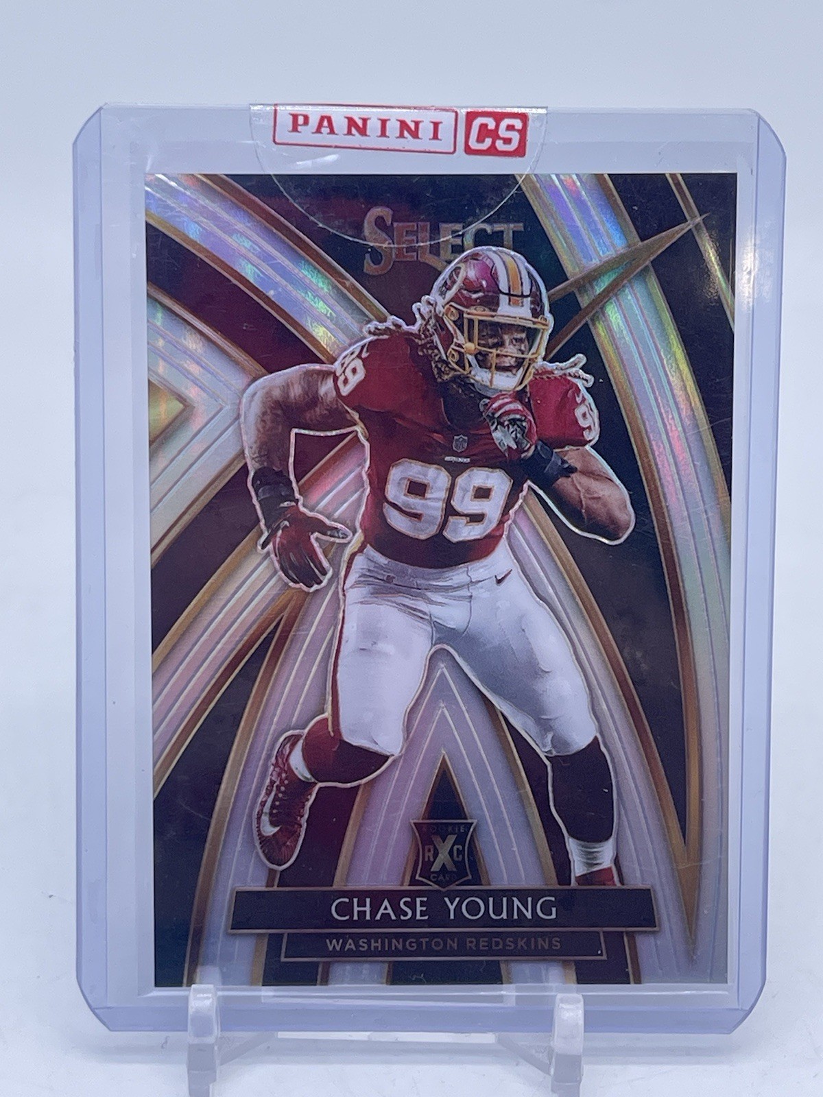 2019 Select Chase Young 2020 XRC Prizm Redemption SP Rookie RC #318