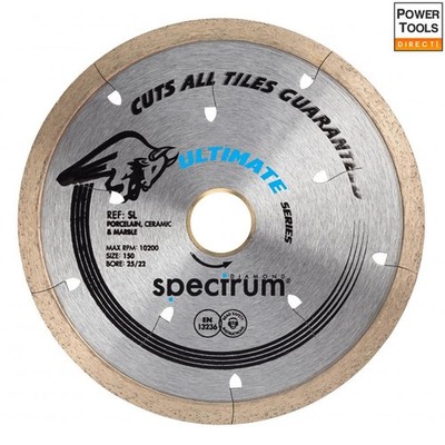 Ox Tools SL150/25/22 Spectrum Ultimate Dia Klinge - alle Fliesen garantiert - 150...