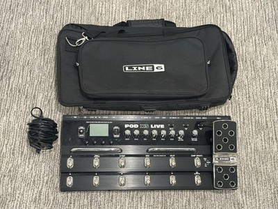 Line 6 POD X3 Live - Multi-Effects Processor WITH Bag/Manuals - TESTED/UPDATED!!