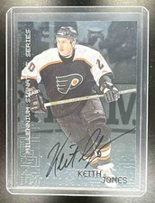 1999-00 Be a Player Millennium Signature Series Auto Keith Jones