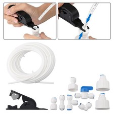 15 M Water Supply Tube Kit with Fridge Connectors for Water Dispensers