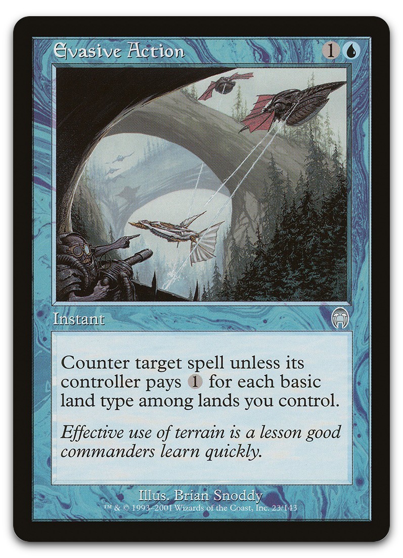 Evasive Action #23 (NM) Apocalypse APC Magic MTG