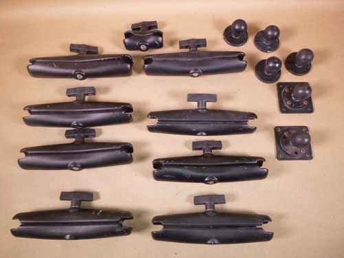 RAM Double Socket Arm - C Size 1-1/2" - 9.125" Long - RAM-201U-D (Lot of 8)