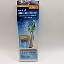 Waterpik Sensonic Toothbrush Standard Brush Heads 3 Count SRRB-3W
