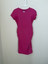 Old Navy Pink Short Sleeve Maternity Dress Size S