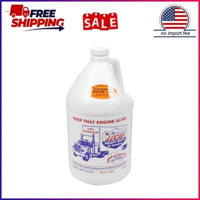 Lucas Oil 10002 Heavy Duty Oil Stabilizer One Gallon Automotive Additive