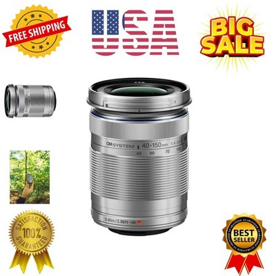 Olympus M.Zuiko Digital 40-150mm F4.0-5.6 R Silver for Micro Four Thirds Syst...