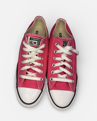 #ad #ad Converse Chuck Taylor All Star Hot Pink Unisex Low Top Size W 7.5 M 5.5 $26.25