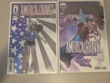 AMERICA CHAVEZ Made in the USA 1-1st Cameo Catalina Chavez 2nd Print+ Hans Cover