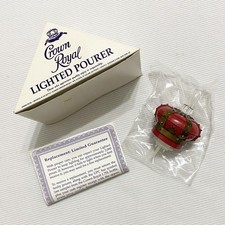 New in Box NIB Vintage Crown Royal Whiskey Lighted Pourer Bottle Topper