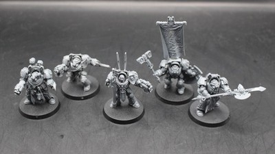 Warhammer 40k Dark Angels Deathwing Terminators Command Squad x5