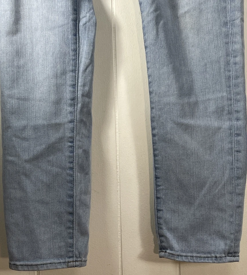 Pantalones de mezclilla American Eagle para hombre 29x30 azul lavado claro siguiente nivel flexible calce ajustado recto Foto 4 de 4
