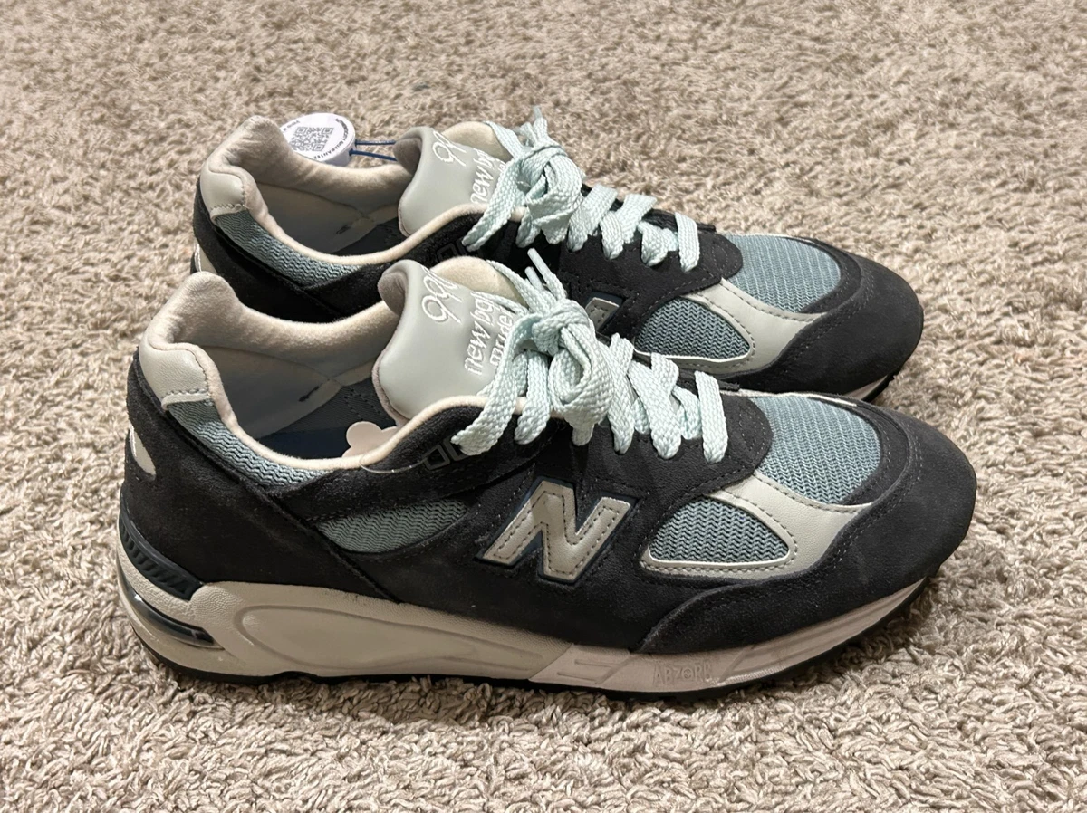 New Balance Kith x 990v2 Made in USA Steel Blue | eBay
