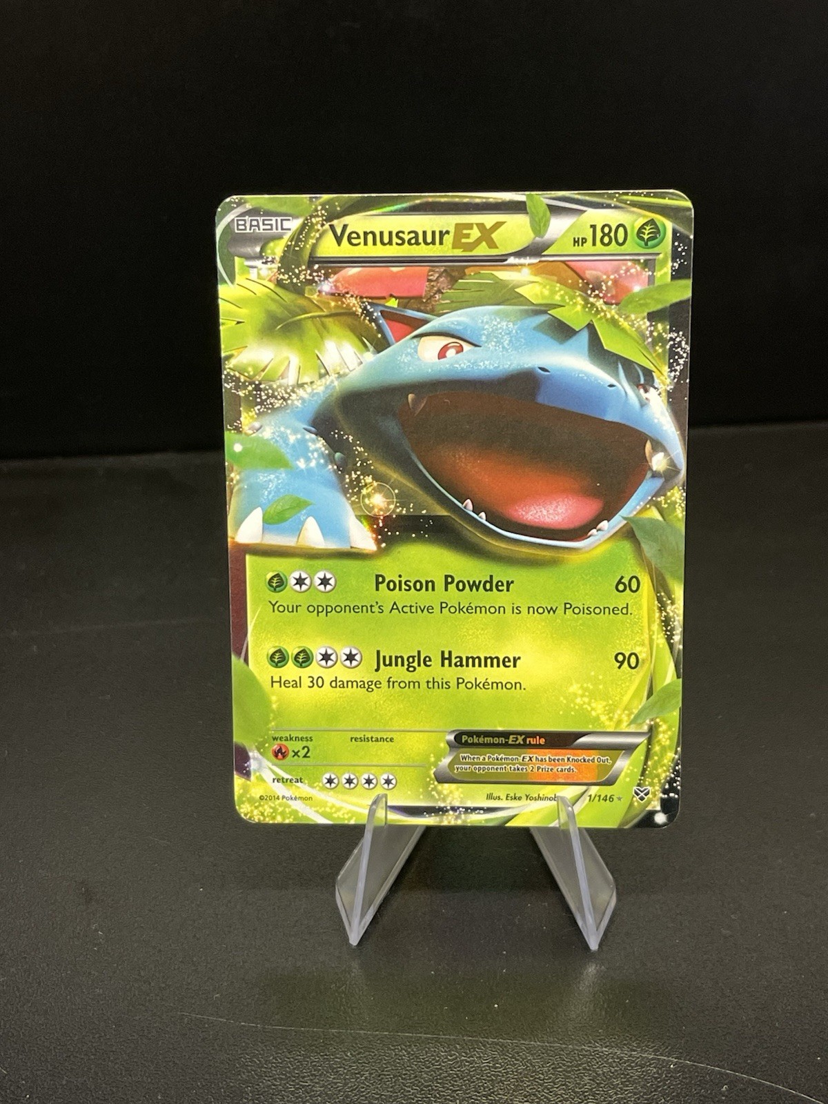 Venusaur EX 1/146 Pokemon XY: Base Set LP