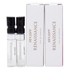 XERJOFF RENAISSANCE EDP 2.0ml .06fl oz x 2 COLOGNE PERFUME SPRAY SAMPLES