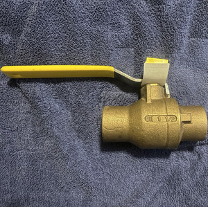 Apollo 70-207-01 1 1/2" Bronze Manual Ball Valve 600 WOG Water
