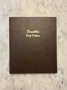 Dansco Franklin Half Dollar Archival Album 1948-1963 - #7165