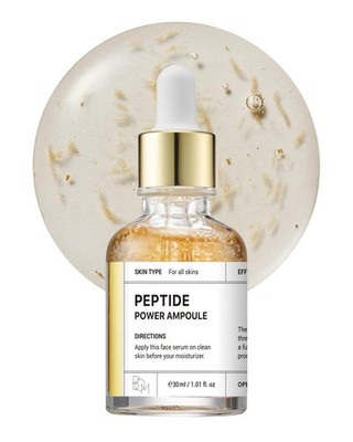 BOM COSMETICS Peptide Power Ampoule with 24k Gold Thread & 99% Pure Gold