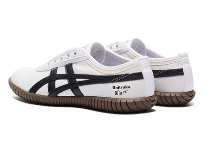 Onitsuka Tiger Tsunahiki Slip-On White Black 1183C529-101 | eBay
