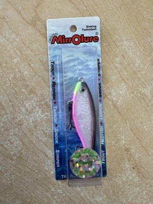 MirrOlure MR18 Purple Rain Custom Color - Brand New! 