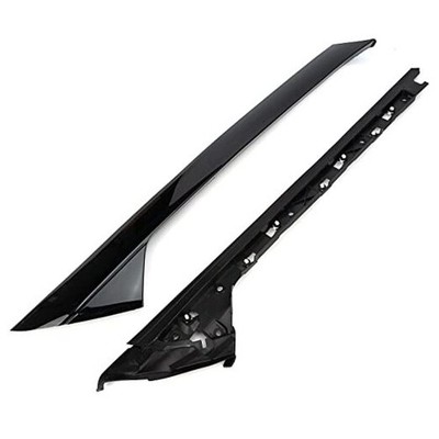  Windshield A-Pillar Panel Molding Trim - Front - Compatible Driver Left Side