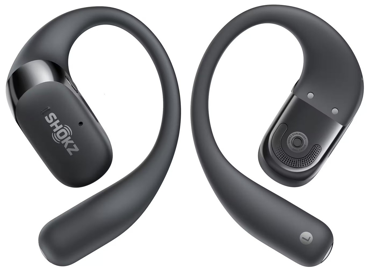Shokz - OpenFit 2 Open-Ear True Wireless Earbuds - Black | eBay