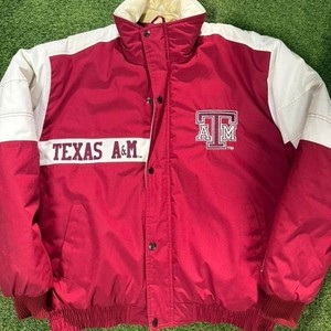 Texas A&M red varsity jacket Size L #varsity #college