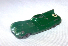 Lesney Matchbox Green No.41 D Type Jaguar Gray Wheels Made In England
