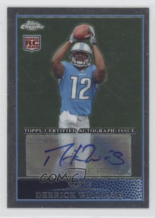 Derrick Williams Topps Chrome #TC144 Autograph