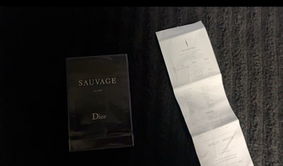 Dior Sauvage Elixir Elixir Fragrance 3.4 fl oz Brand new Sealed with Recipt