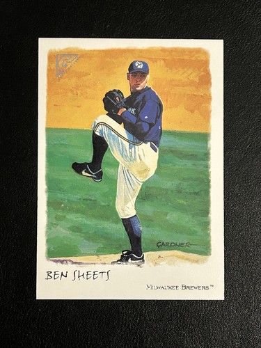 2002 Topps Gallery Ben Sheets #122 card