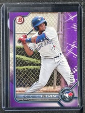 Meza, Luis - 2022 Bowman Draft Paper - 104/250-INV