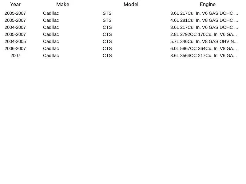 Módulo de bomba de combustible CarQuest E3691M para Cadillac CTS STS 2004-2007 Foto 4 de 4