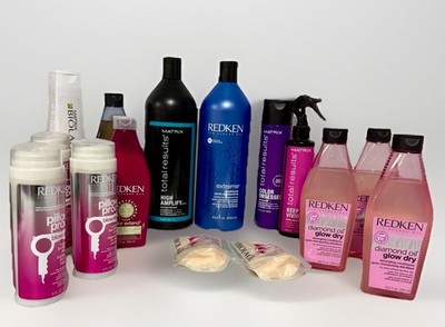 *MSRP $425* Matrix Biolage & Redken hair products, Lot of 15, New & Unopened.