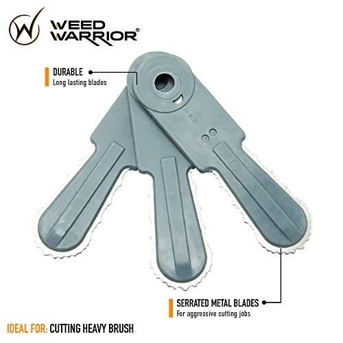 Сменные лезвия для щеточного резака времен Второй мировой войны металлическая триммерная головка для резки сорняков растительности - Изображение 2 из 4