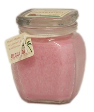 Aloha Bay Coconut Wax Square Jars – 60 hr Burn Time, Sandalwood & Vanilla