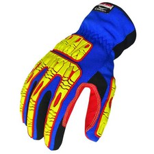 Condor 53Gn12 Impact Gloves, Size L, Blue, Pr
