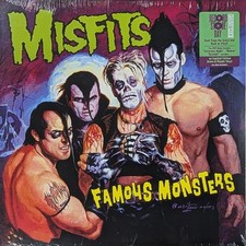 THE MISFITS Famous Monsters SEALED limited LP Purple & Green Splatter Vinyl RSD