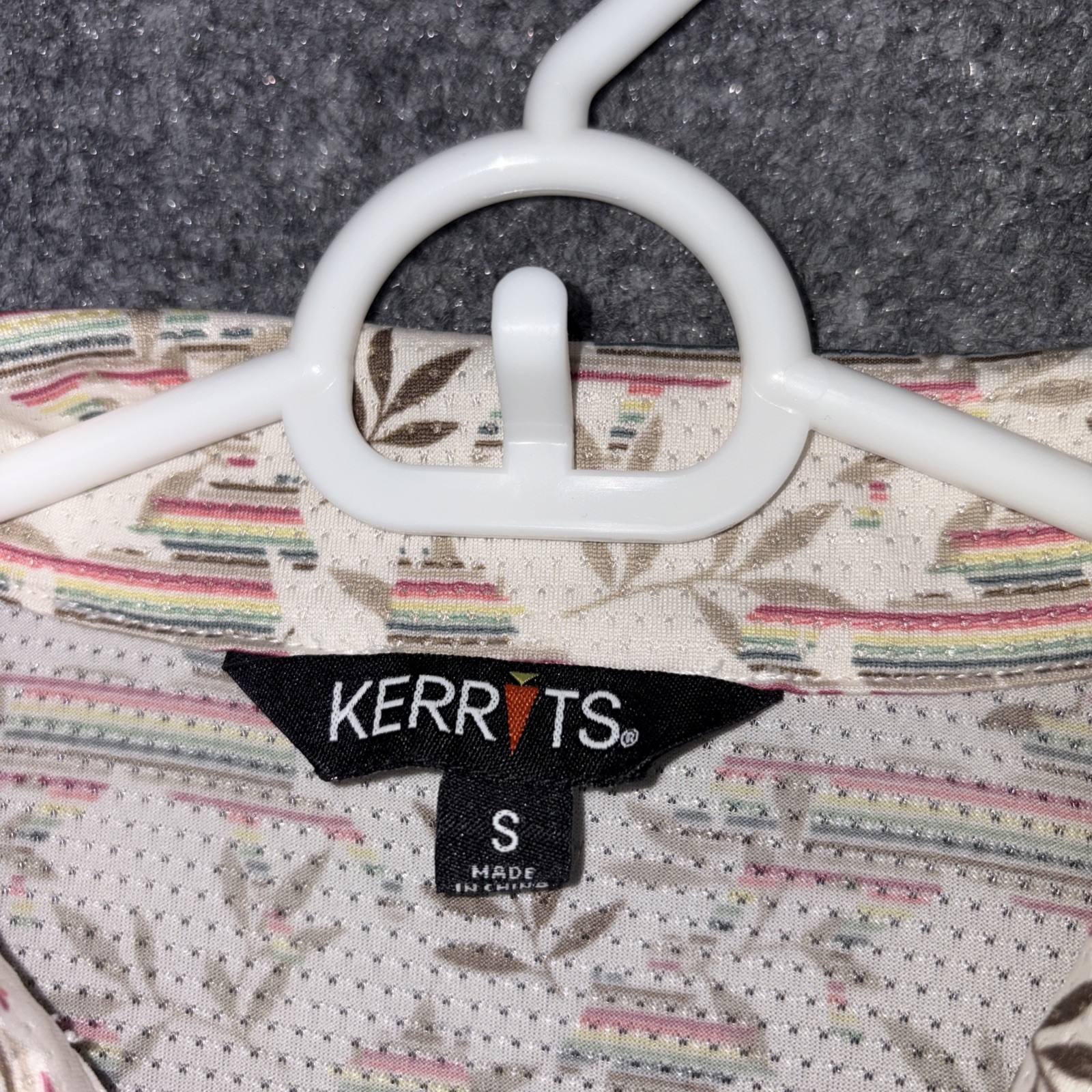 Kerrits Breeze Ice Fil  Shirt Womens Size S Short Sleeve Riding Equestrian