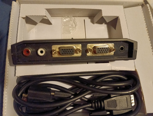 May Flash Xbox 360 / PC VGA Switch - Komplett / Sehr guter Zustand - Bild 5 von 5