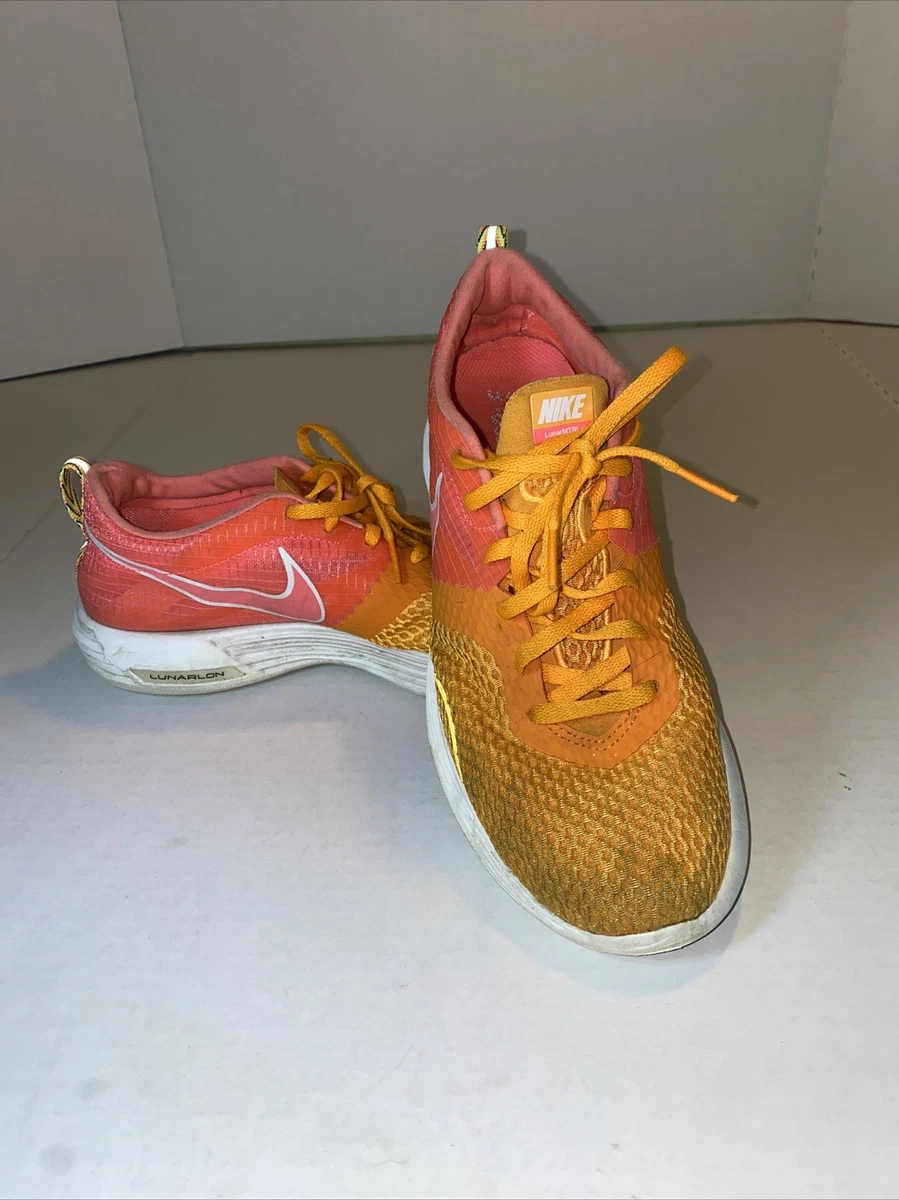 Ladies orange nike trainers Clearance