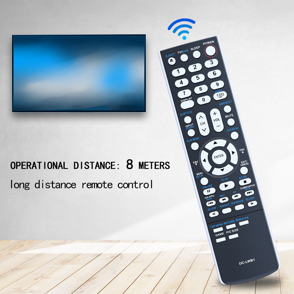 Telecomando Universale Per TV Toshiba DC-LWB1 - Sostituto Per Modelli 15LV505T, 17HLV85, 19LV505C E Simili