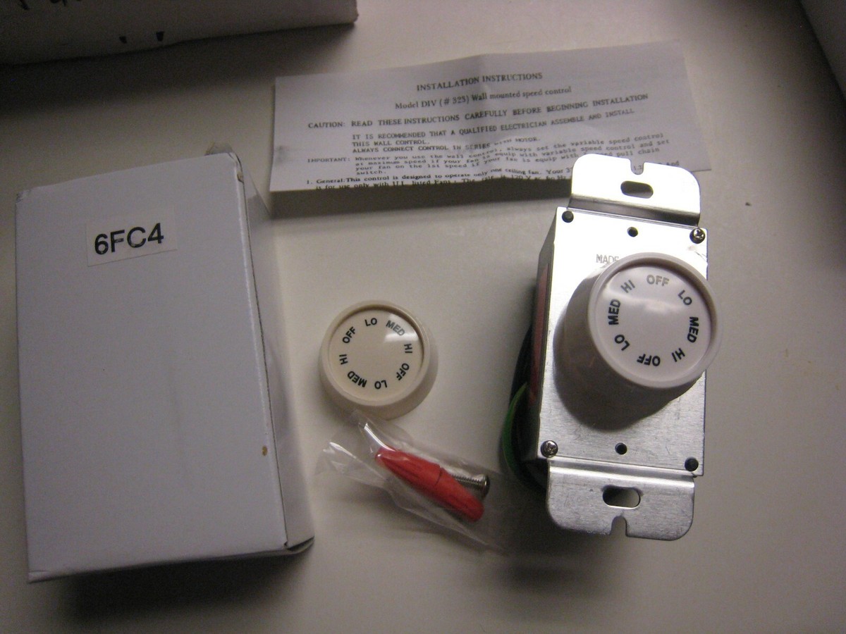 BTOB melympic fan-con MD 3点セット 2 323-1 Ceiling Fan Wall Control Speed Switch Mount