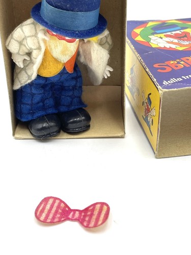 Sbirulino pupazzo fiammiferino Fabianplastica Bozzetto Mondaini Anni 70# CQ - Picture 4 of 5