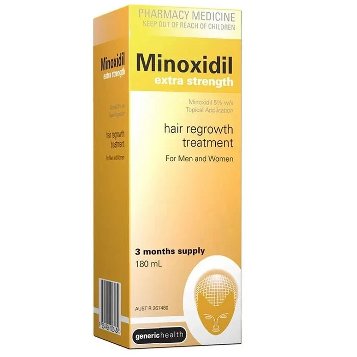 Minoxidil Extra Strength 5% -180ml 1 YEAR Supply Regaine Hair Loss Treatment - image 4 of 4
