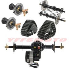 ATV UTV Snowmobile Rear Wheel Track Axle Kit 1000W Differential Motor Mower Quad