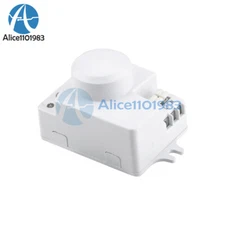 AC85-230V 5.8GHz Microwave Movement Motion Detector Sensor Light Switch