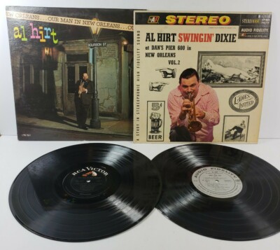 Al Hirt - 2 LPS - Our Man In New Orleans / Dan's Pier 600 Vol 2 VG / VG+