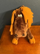 Dakin Chewie Newgett 12" Plush Moose 1983 Vintage Brown Stuffed Animal